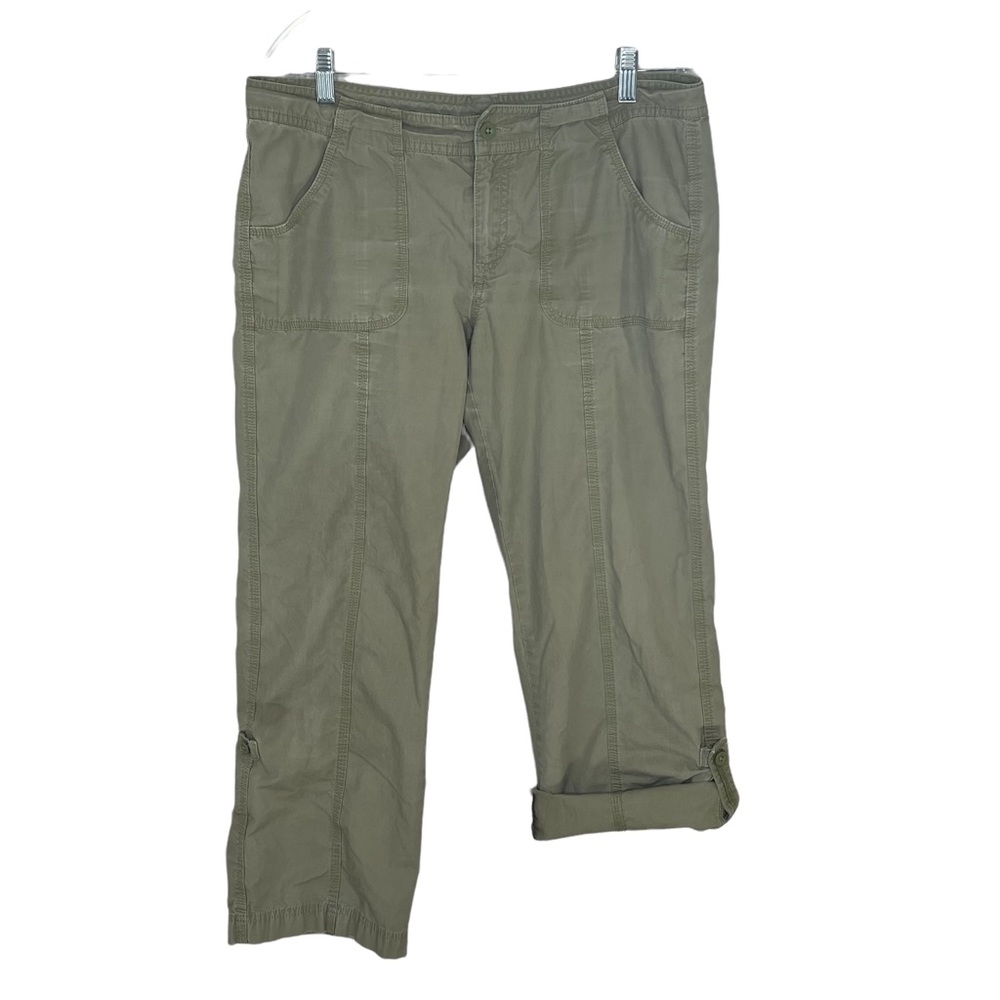 North Face Cotton Roll Up Capri Pants - 12